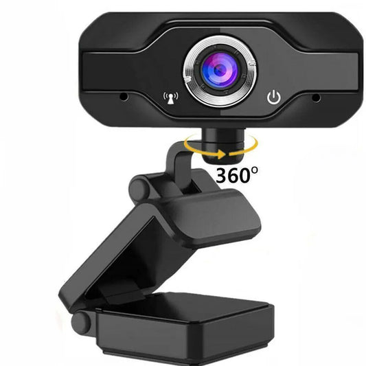 New Webcam 1080P HD Web Camera Auto Focus With Microphone USB Plug Web Cam For PC Computer Laptop Video Mini Camera
