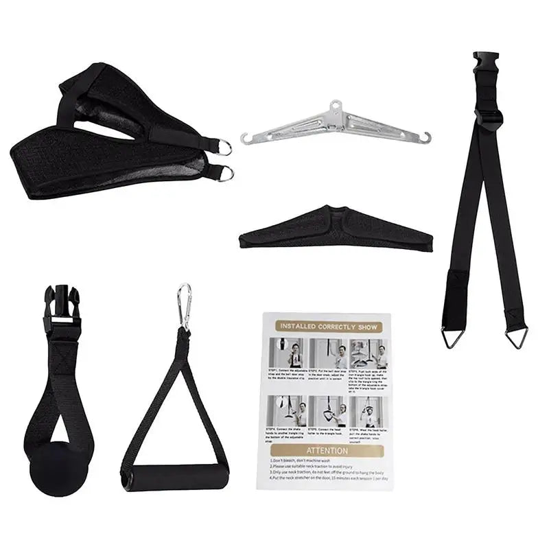 Neck Traction Device Over Door Neck Stretcher Cervical Neck Traction Device Portable Neck Stretcher Hammock For Neck Ache Relief