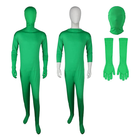Green Screen Suit Disappearing Skin Bodysuit Photography Chroma Key Invisible Effect Comfor Suit Photo Video